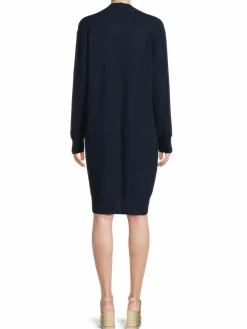 Women Amicale Collarless Cashmere Duster Cardigan