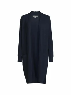 Women Amicale Collarless Cashmere Duster Cardigan