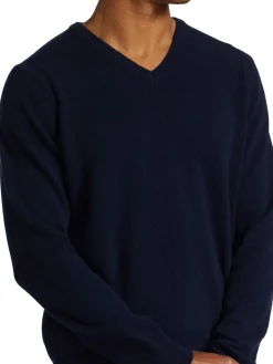 Saks Fifth Avenue Cashmere|Collection Cashmere V-Neck Sweater