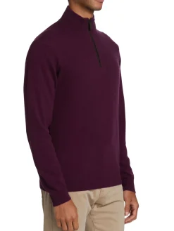 Saks Fifth Avenue Cashmere|Collection Cashmere Zip Sweater