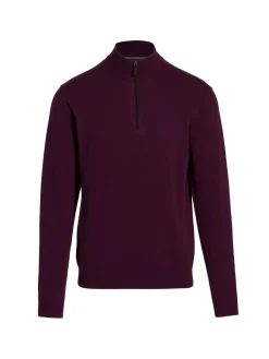 Saks Fifth Avenue Cashmere|Collection Cashmere Zip Sweater