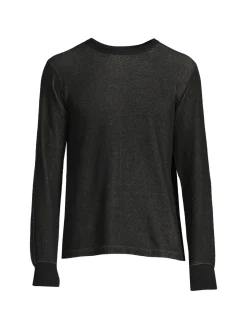 rag & bone Sweaters|Collin Cotton Crewneck Sweater