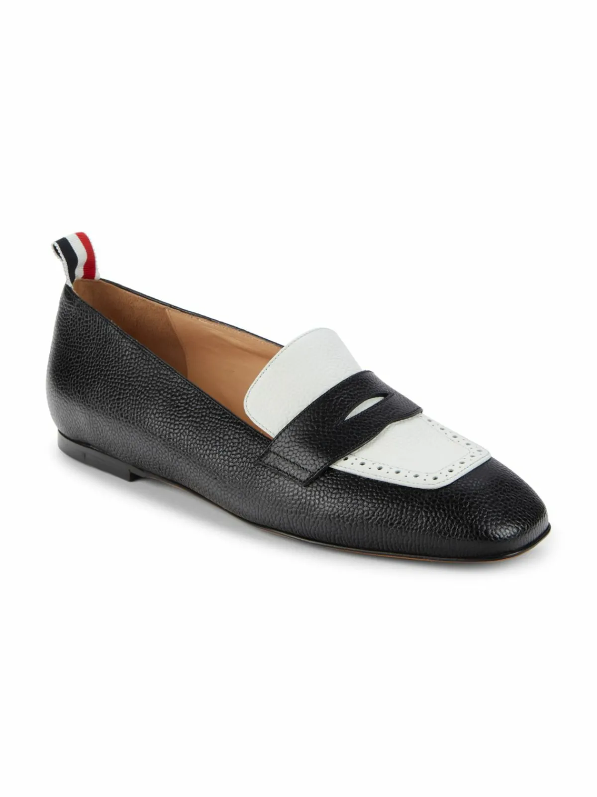 Thom Browne Colorblock Leather Loafers