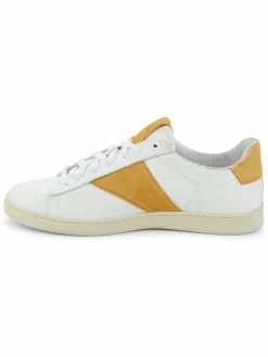 R H U D E Colorblock Leather Sneakers