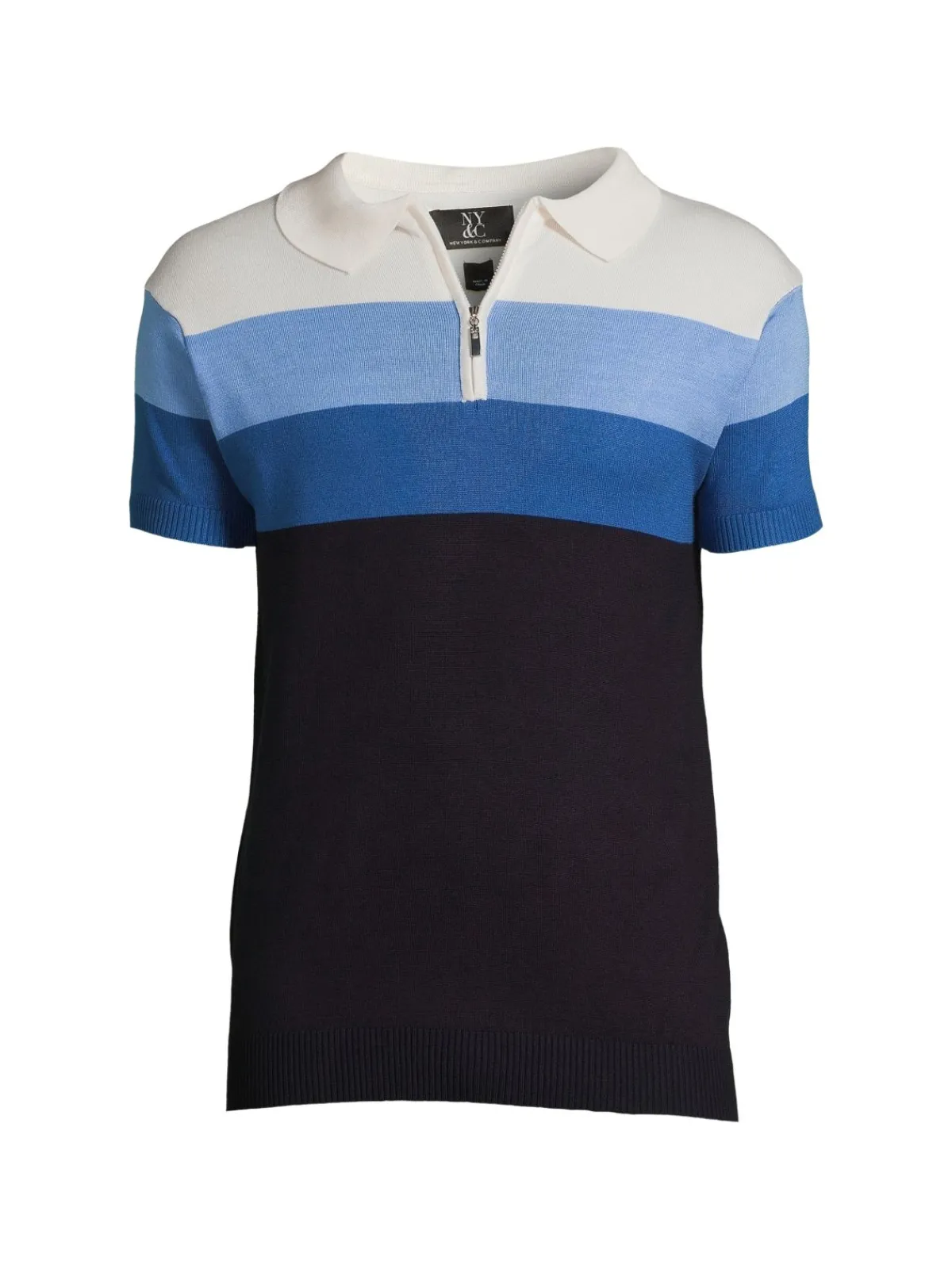 Spring + Mercer Polos|Colorblock Sweater Polo