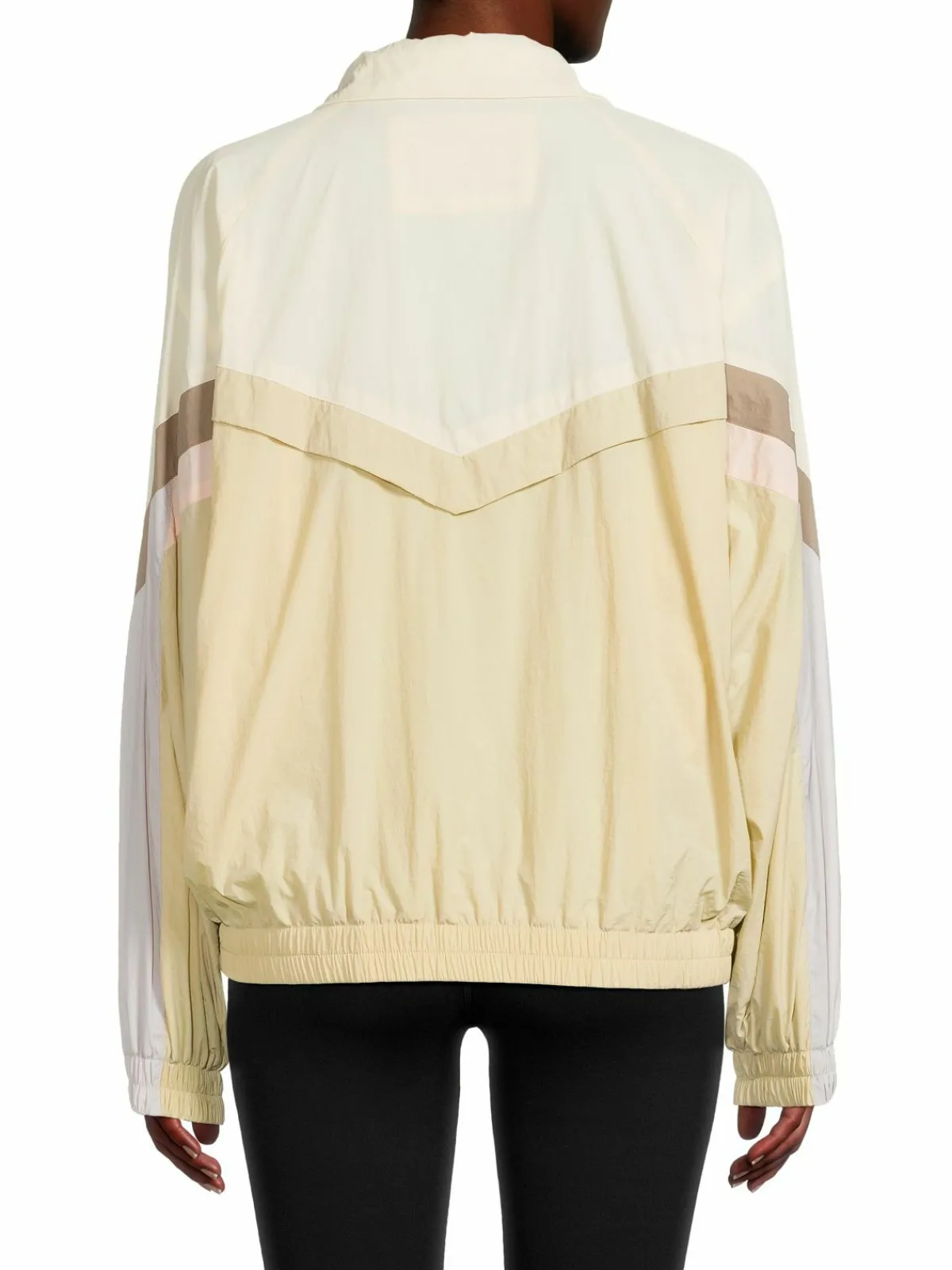 Women NOIZE Colorblock Zip Front Jacket