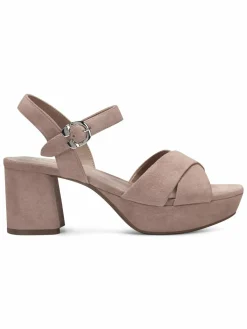 Aerosoles Cosmos Suede Cross-Strap Sandals