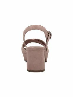 Aerosoles Cosmos Suede Cross-Strap Sandals
