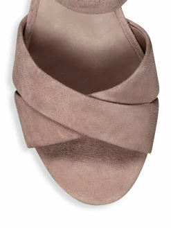 Aerosoles Cosmos Suede Cross-Strap Sandals