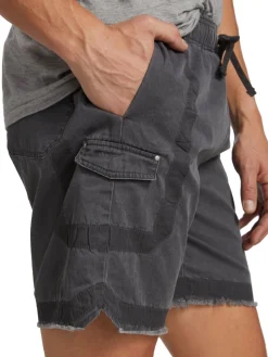 John Elliott Shorts|Cotton Poplin Frame Ii Shorts Black