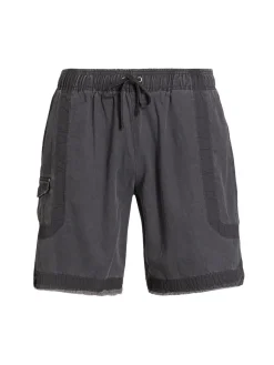 John Elliott Shorts|Cotton Poplin Frame Ii Shorts Black