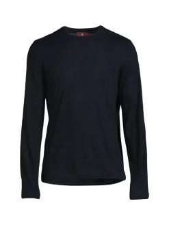 Bruno Magli Loungewear, Sleepwear & Robes|Crewneck Merino Wool Tipped Sweater
