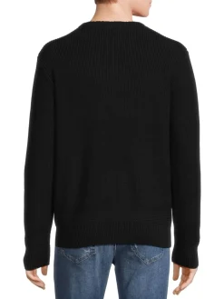 Slate & Stone Sweaters|Crewneck Sweater Jet Black
