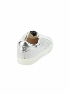 Vintage Havana Croco-Embossed Superstar Leather Sneakers