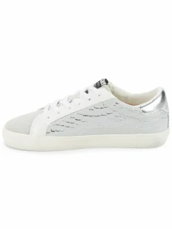 Vintage Havana Croco-Embossed Superstar Leather Sneakers