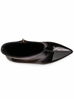 Lady Couture Crown Sculpture Heel Ankle Boots