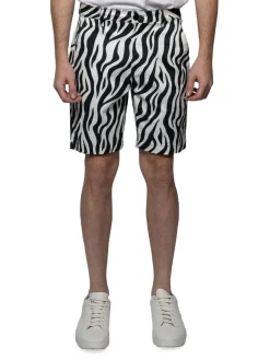 Monfrère Shorts|Cruise Printed Shorts Zebra