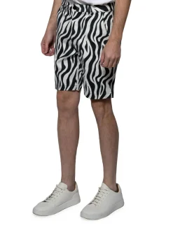 Monfrère Shorts|Cruise Printed Shorts Zebra