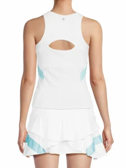Women K-Swiss Cutout Tank Top
