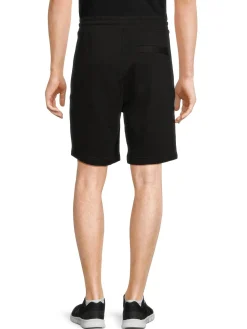 HUGO Shorts|Dampinas Signature Sweatshorts Black