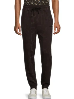 HUGO Pants|Danther Animal Print Joggers Black