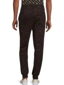 HUGO Pants|Danther Animal Print Joggers Black