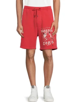 Ksubi Shorts|Devil Trak Graphic Shorts Red