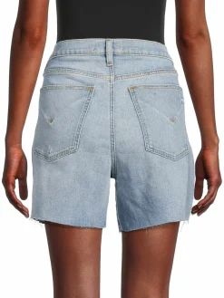 Women Hudson Devon High Rise Distressed Shorts