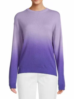 Women Amicale Dip Dye Cashmere Sweater