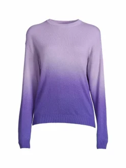 Women Amicale Dip Dye Cashmere Sweater