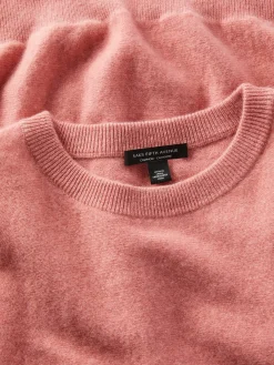 Women Saks Fifth Avenue Dolman Sleeve Crewneck Cashmere Sweater