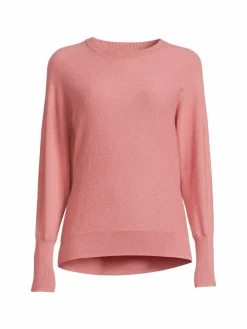 Women Saks Fifth Avenue Dolman Sleeve Crewneck Cashmere Sweater