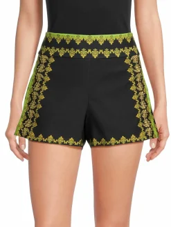 Women Alice + Olivia Donald High Rise Shorts