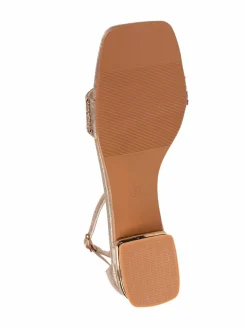 Lady Couture Doris Rhinestone Embellished Sandals