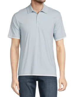 Vince Polos|Double Layer Pima Cotton Polo