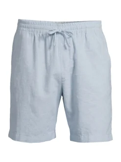 Original Penguin Shorts|Drawstring Linen Blend Shorts