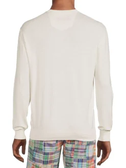 Robert Graham Linen|Drifters Classic Fit Linen Blend Sweater