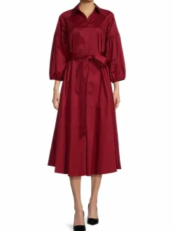 Women Renee C. Drop Shoulder Midi Shirt Dress