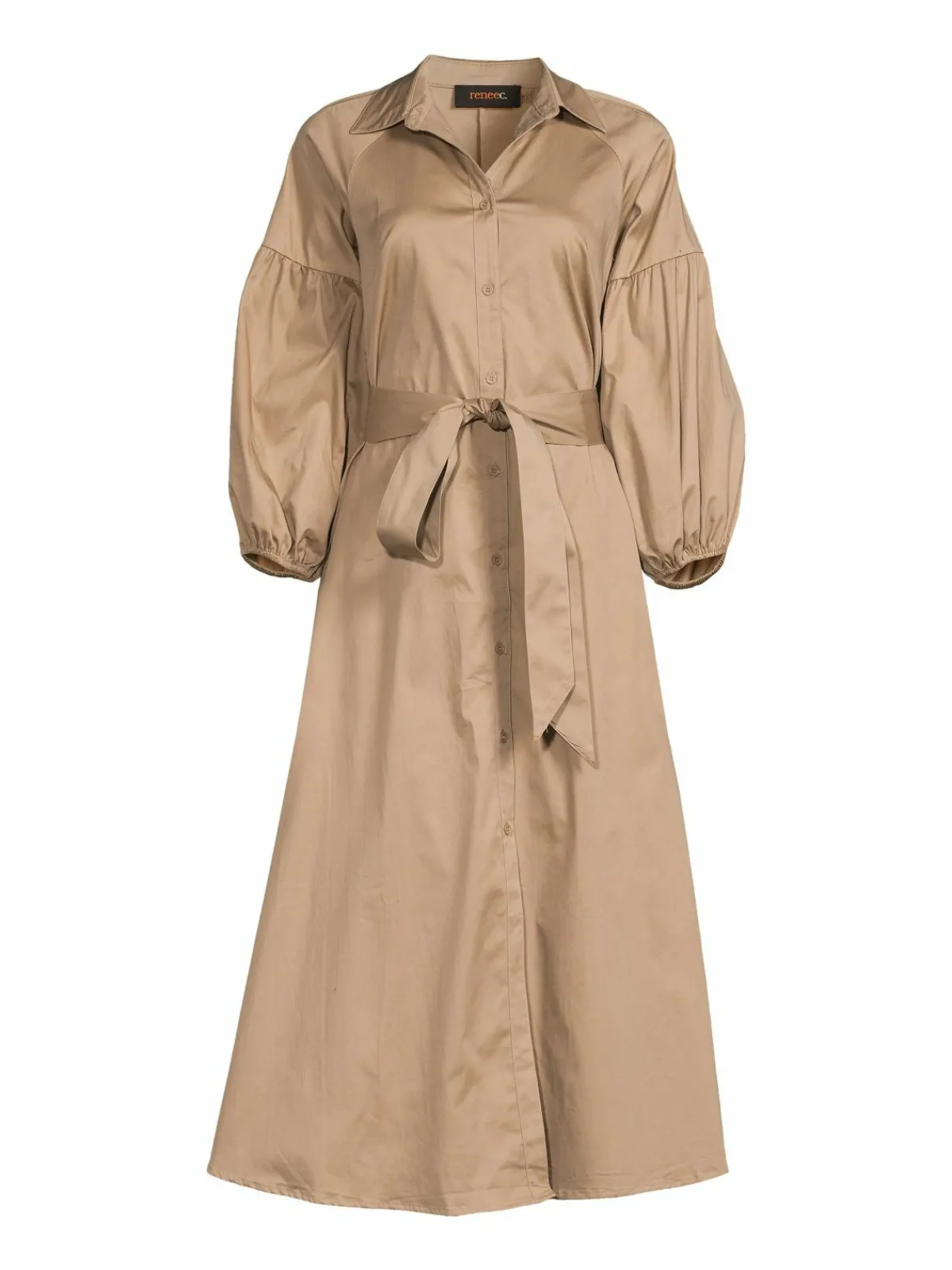 Women Renee C. Drop Shoulder Midi Shirt Dress