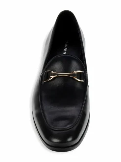 Saks Fifth Avenue Dunham Leather Bit Loafers