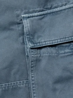 Brunello Cucinelli Cashmere|Dyed Bermuda Shorts Blue