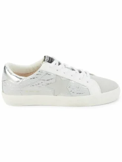 Vintage Havana Edge Croc-Embossed Leather Sneakers