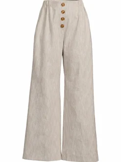 Women Line & Dot Eileen Linen Blend Pants