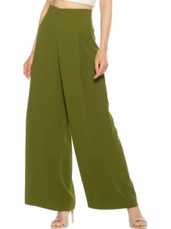 Women Alexia Admor Elia Pleated Wide Leg Pants