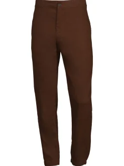 Onia Pants|Elijah Linen Blend Pants Brown