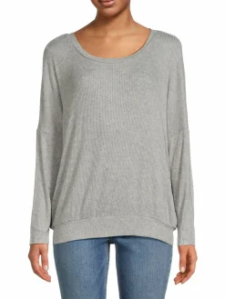 Women Eberjey Elon Ribbed Ballet Top