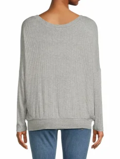 Women Eberjey Elon Ribbed Ballet Top