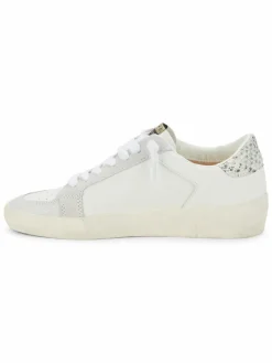 Vintage Havana Elora Snake-Embossed Star Sneakers