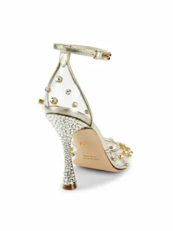 Giambattista Valli Embellished Ankle Loop Pumps