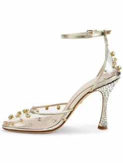 Giambattista Valli Embellished Ankle Loop Pumps